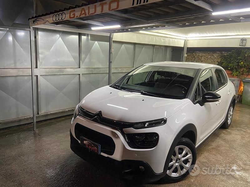 Usata Citroën C3 Feel 102 CV (75 kW) 2022 Bianco Furgone