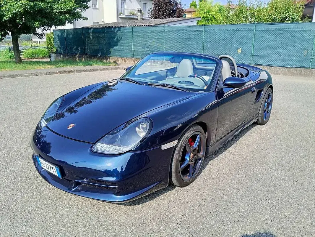 Usata Porsche Boxster 204 CV (150 kW) 1998 Bluazzurro Cabrio
