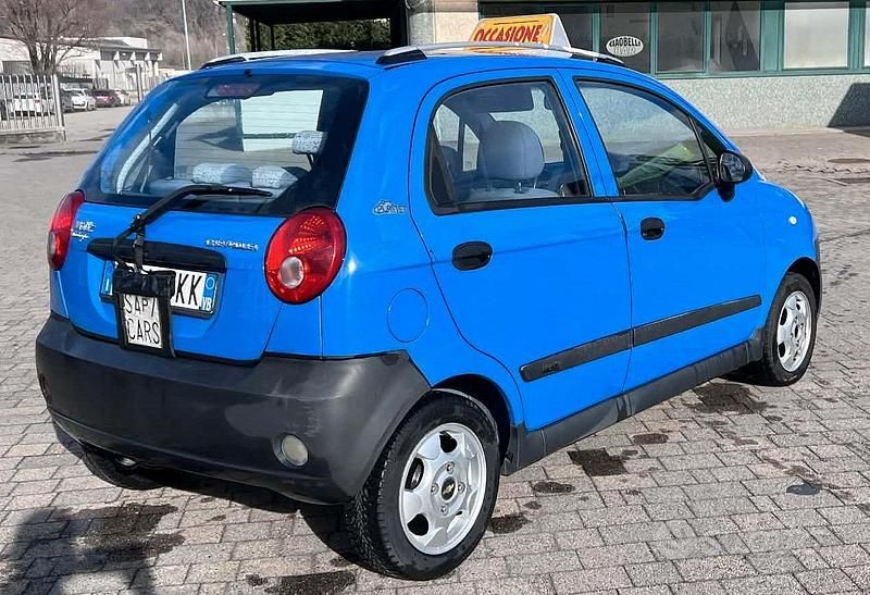Usata Chevrolet Matiz 2008 Blu Utilitaria