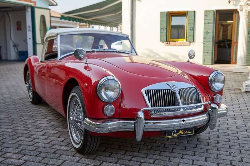 Usata MG MGA 80 CV (58 kW) 1962 Rosso Cabrio