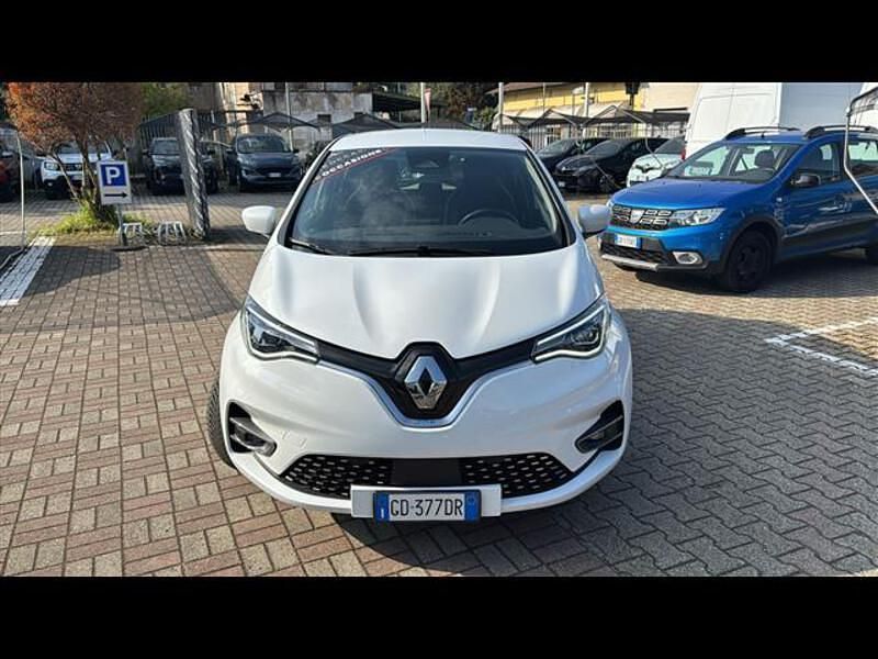 Usata Renault Zoe Intens 100 kW (136 CV) 2020 Bianco Utilitaria