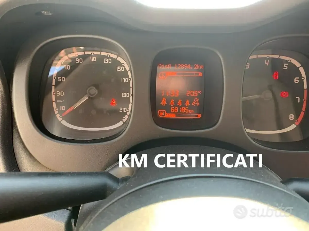 Usata Fiat Panda Lounge 69 CV (50 kW) 2019 Grigio Utilitaria