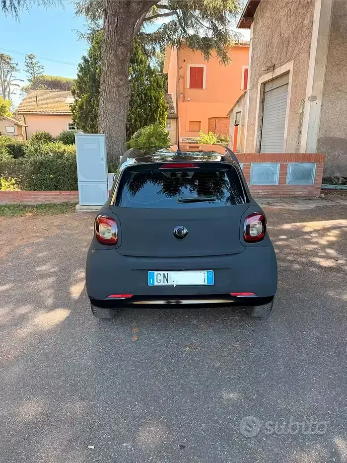 Usata Smart ForFour Brabus 71 CV (52 kW) 2019 Nero Utilitaria