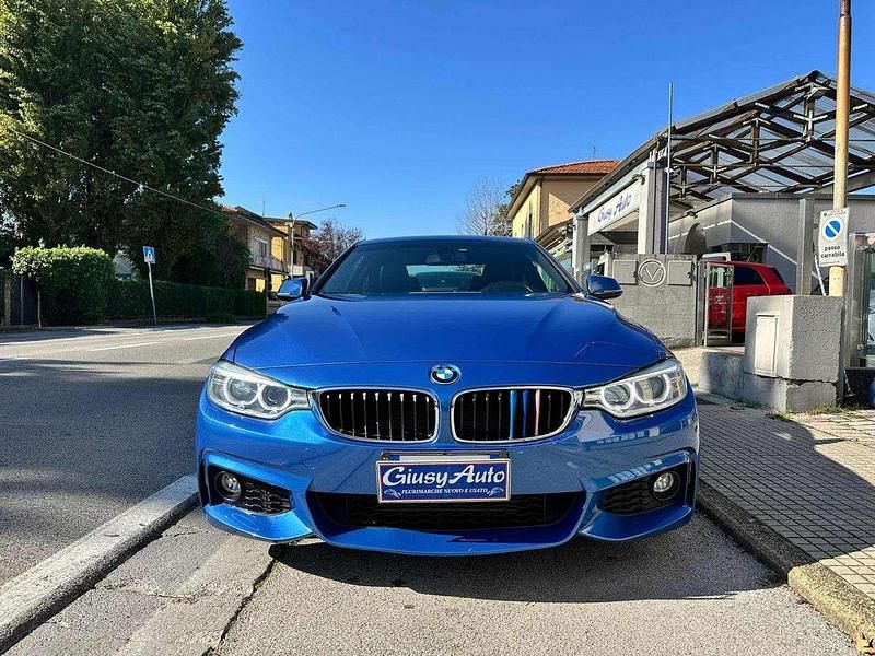 Usata BMW 420 Coupé M Sport 190 CV (139 kW) 2015 Blu Coupé