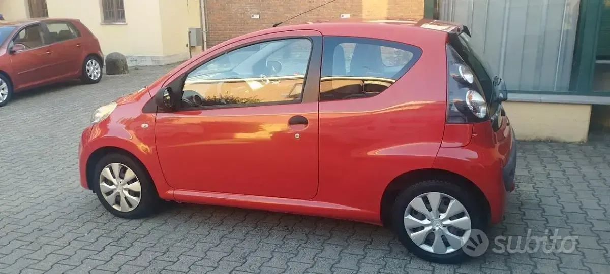 Usata Citroën C1 68 CV (50 kW) 2009 Rosso Utilitaria