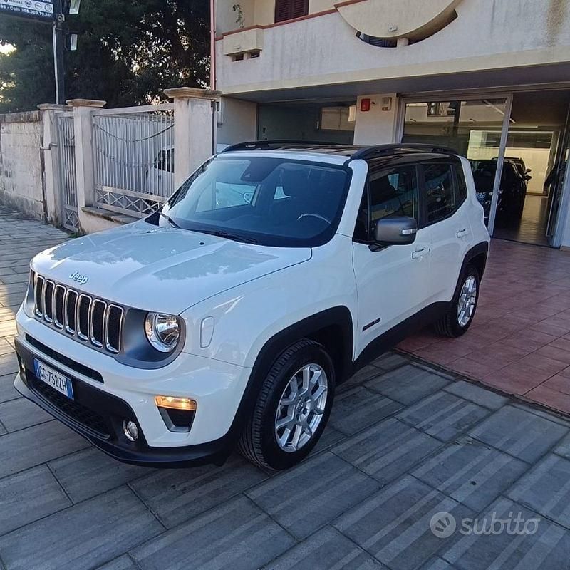 Usata Jeep Renegade Limited 130 CV (95 kW) 2021 Bianco SUV