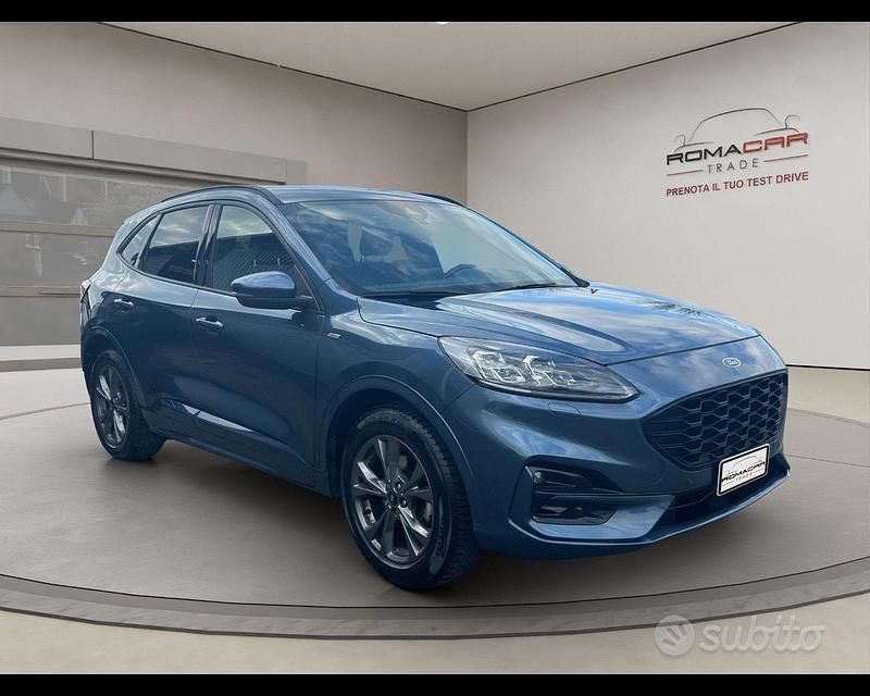 Usata Ford Kuga Titanium 120 CV (88 kW) 2020 Blu SUV