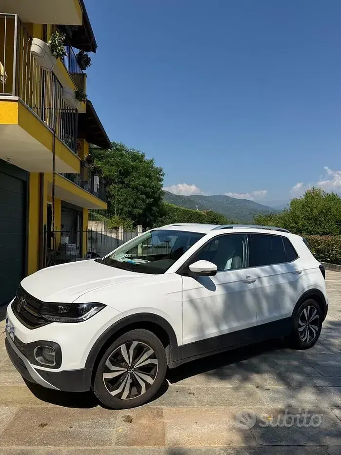 Usata VW T-Cross Advance 110 CV (80 kW) 2023 Bianco SUV