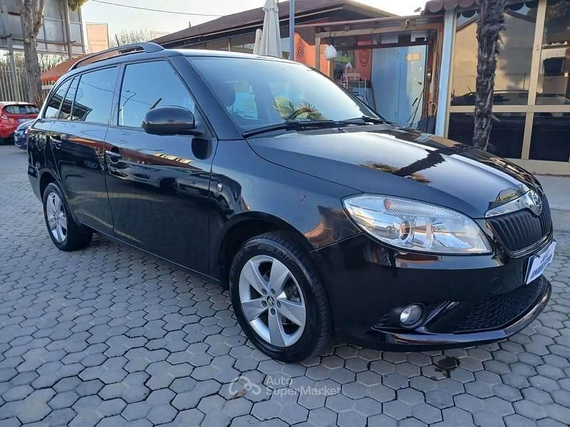 Usata Skoda Fabia Ambition 86 CV (63 kW) 2014 Nero Station wagon