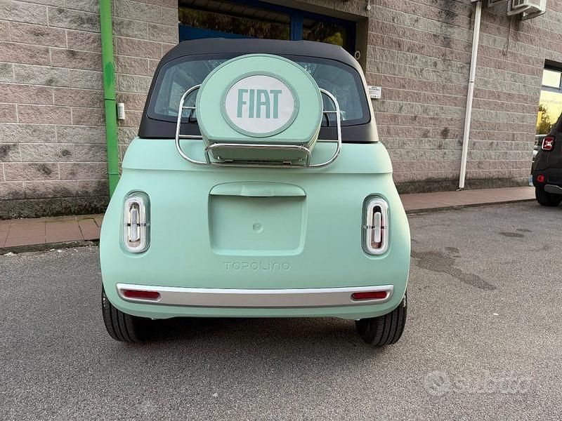 Nuova Fiat Topolino 2025 Verde Utilitaria