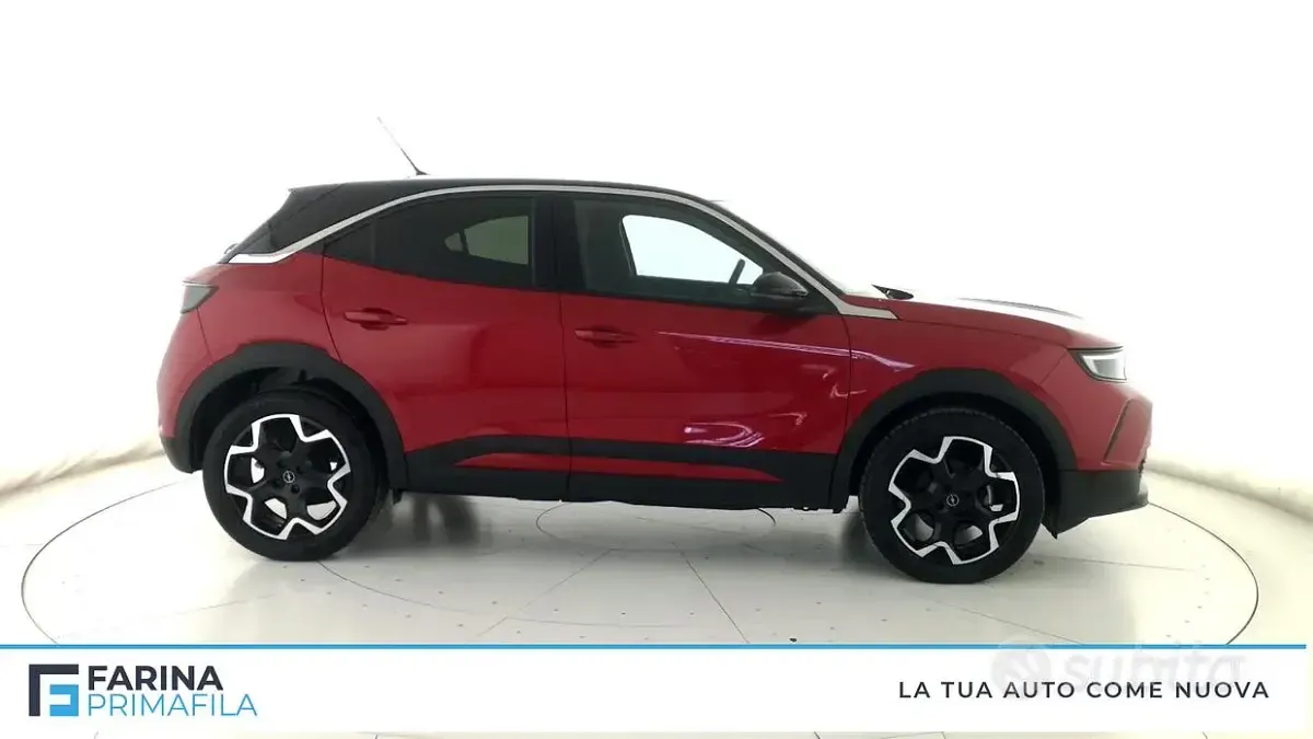 Usata Opel Mokka Ultimate 136 CV (100 kW) 2024 Rosso/ tetto nero SUV