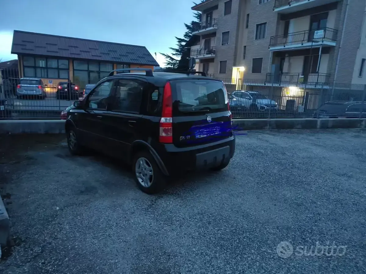 Usata Fiat Panda 60 CV (44 kW) 2009 Nero Utilitaria
