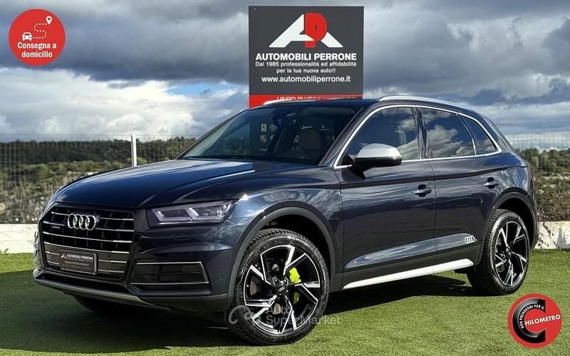 Usata Audi Q5 Business 190 CV (139 kW) 2019 Moonlight blu SUV