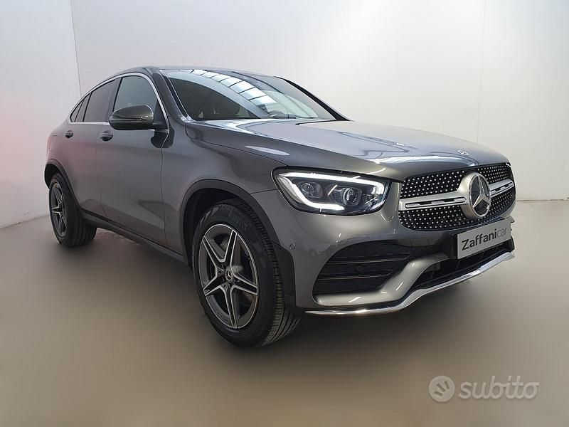 Usata Mercedes GLC300 Premium 245 CV (180 kW) 2020 Nero Coupé