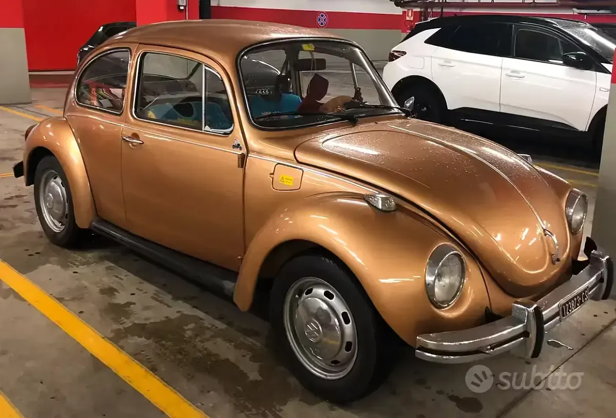 Usata VW Käfer 1970 Giallo Berlina