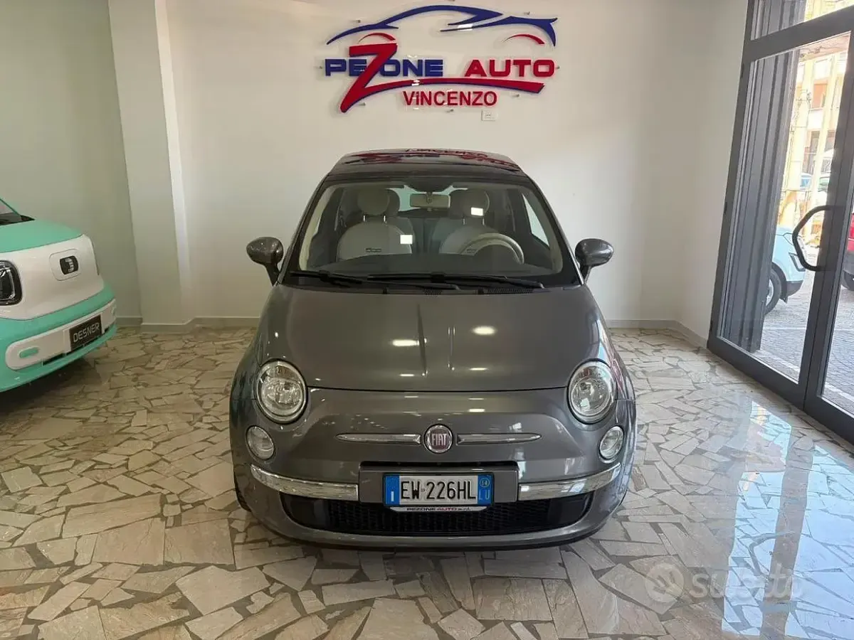Usata Fiat 500 Lounge 69 CV (50 kW) 2014 Grigio Utilitaria