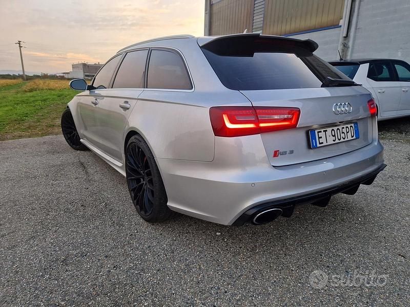 Usata Audi RS6 560 CV (411 kW) 2014 Grigio Station wagon