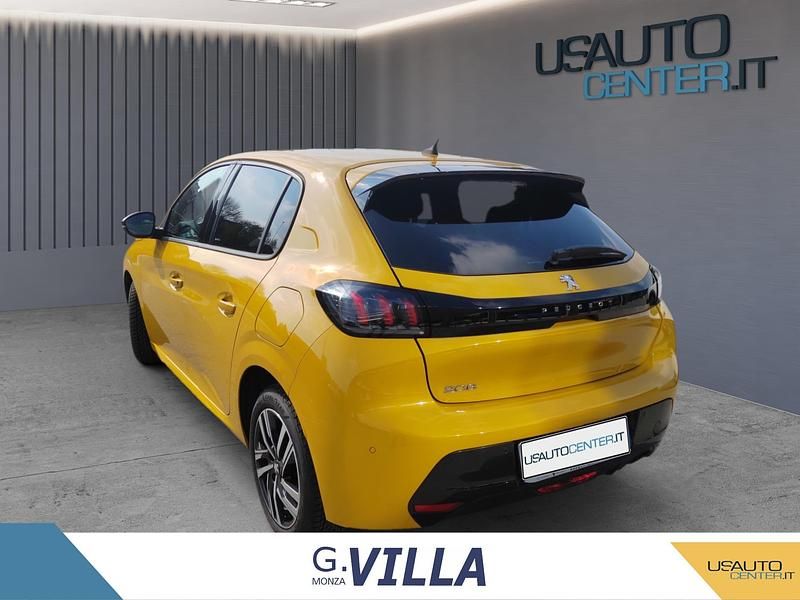 Usata Peugeot 208 Allure 101 CV (74 kW) 2020 Giallo Utilitaria