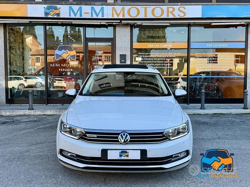 Usata VW Passat Executive 190 CV (139 kW) 2018 Bianco Station wagon