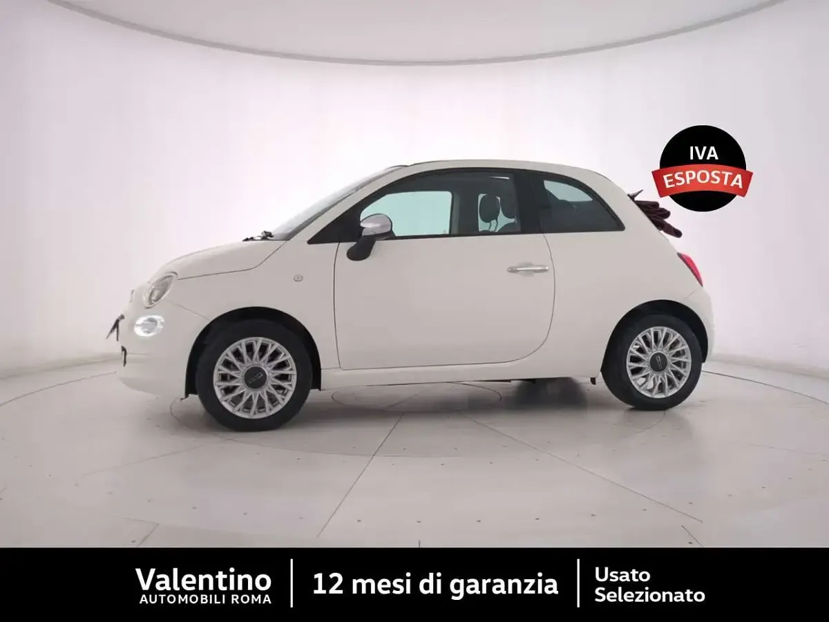 Usata Fiat 500C 69 CV (50 kW) 2023 Bianco Cabrio