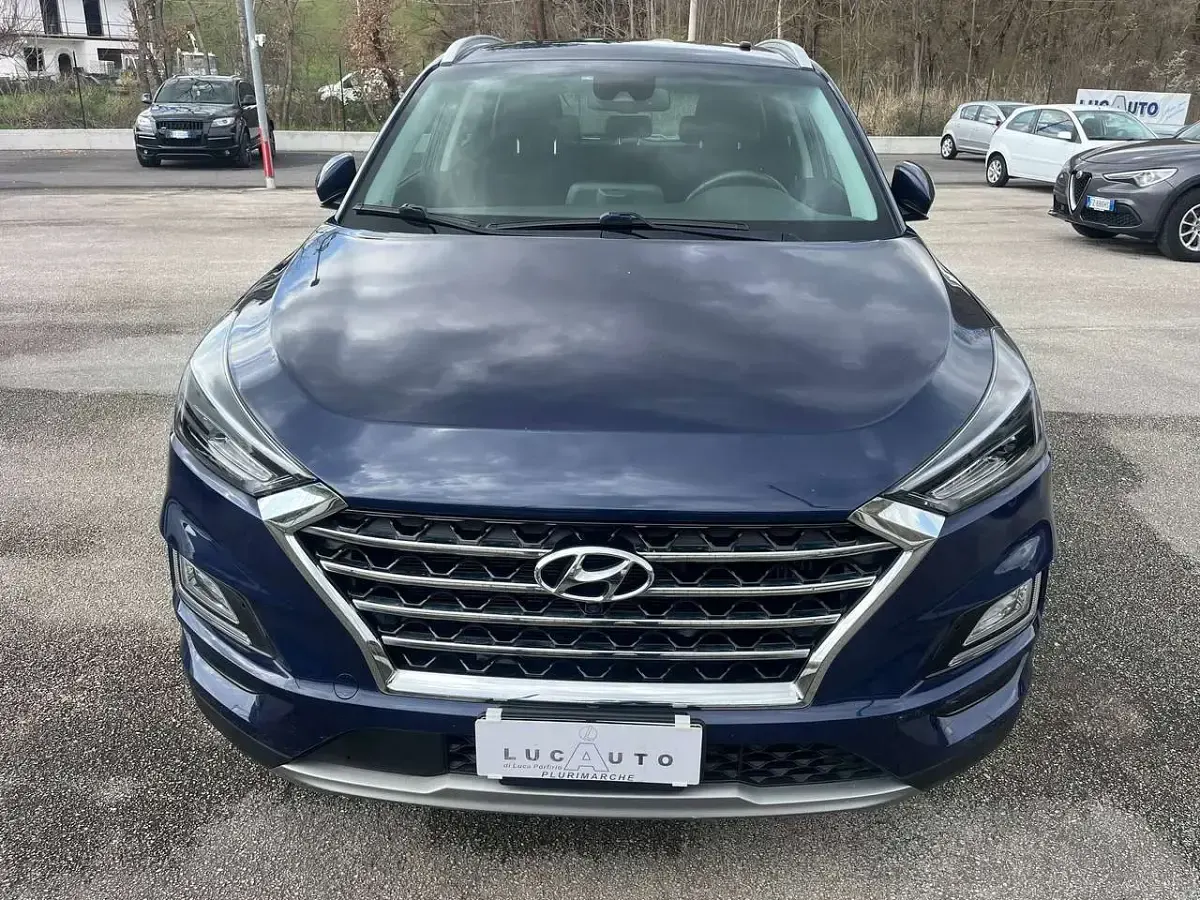 Usata Hyundai Tucson 136 CV (100 kW) 2019 Blu/azzurro SUV