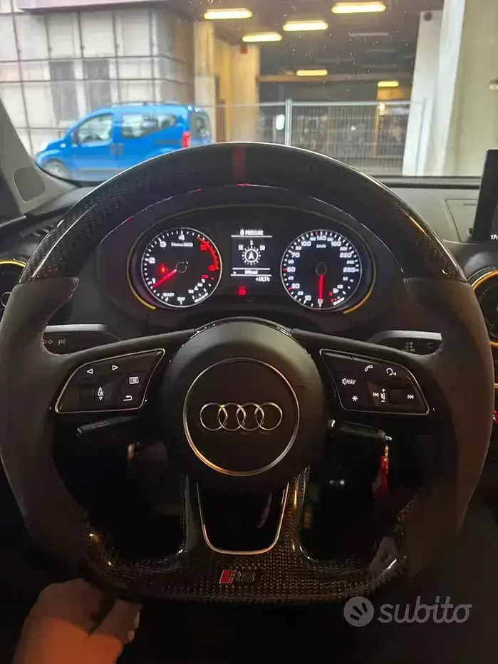 Usata Audi A3 150 CV (110 kW) 2017 Grigio Berlina