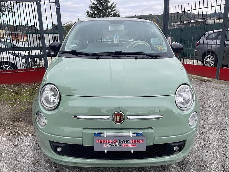 Usata Fiat 500 Pop 75 CV (55 kW) 2009 Verde Berlina