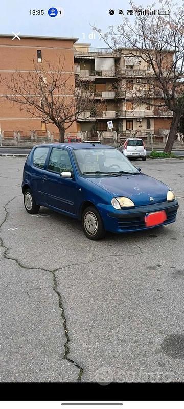 Usata Fiat 600 54 CV (39 kW) 2002 Blu Coupé