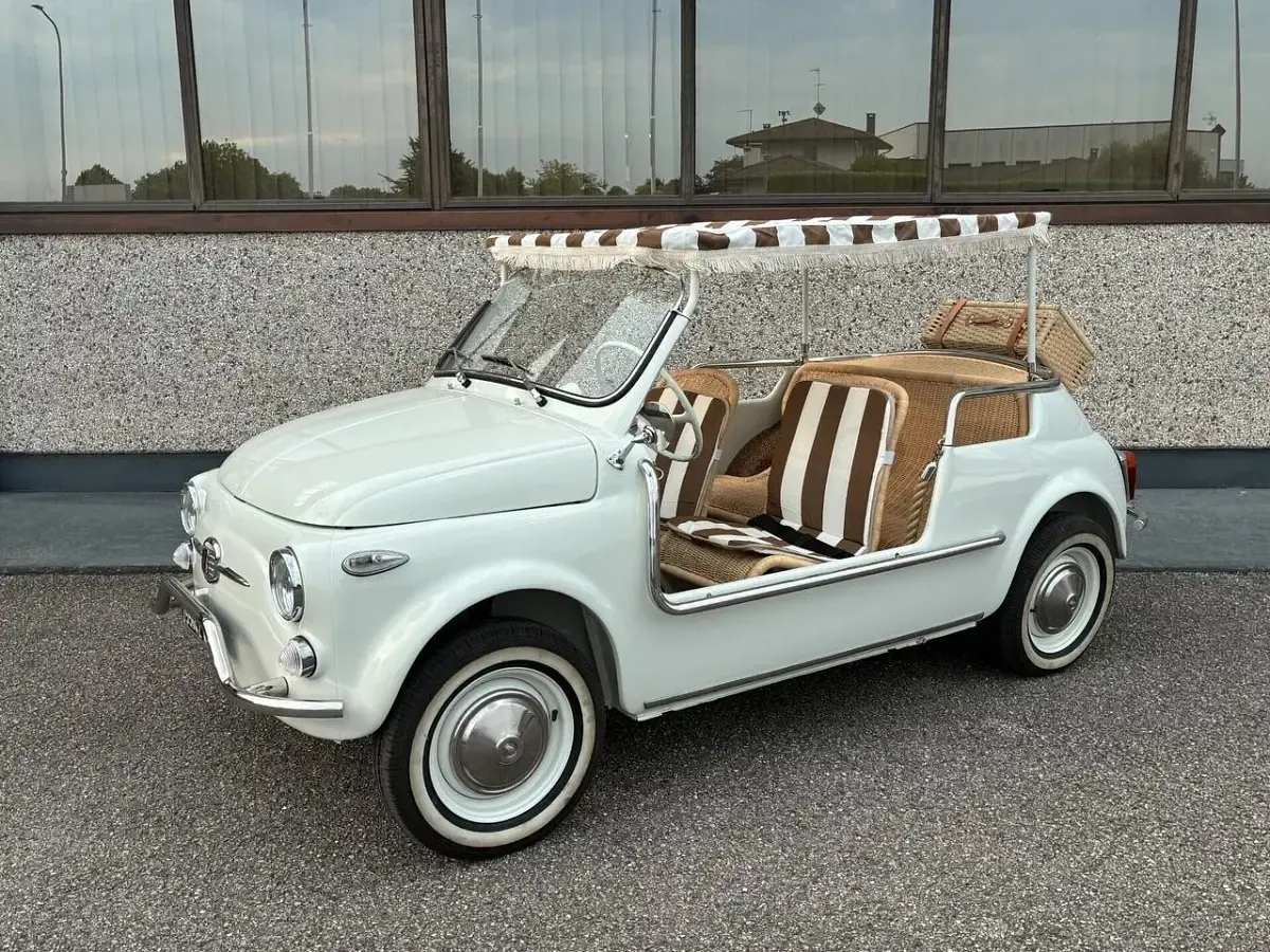 Usata Fiat 500 18 CV (13 kW) 1970 Bianco Utilitaria