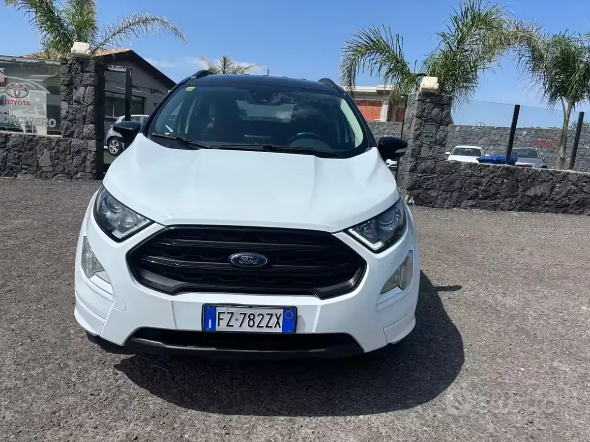 Usata Ford Ecosport ST-Line 95 CV (69 kW) 2020 Bianco SUV