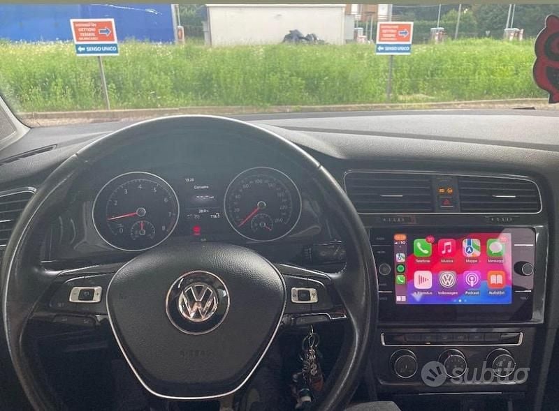Usata VW Golf VII 2018 Grigio Berlina