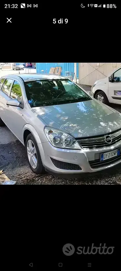 Usata Opel Astra 90 CV (66 kW) 2009 Grigio Station wagon