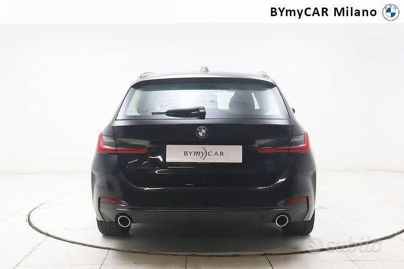 Usata BMW 316 Efficient Dynamics 122 CV (89 kW) 2022 Nero Station wagon