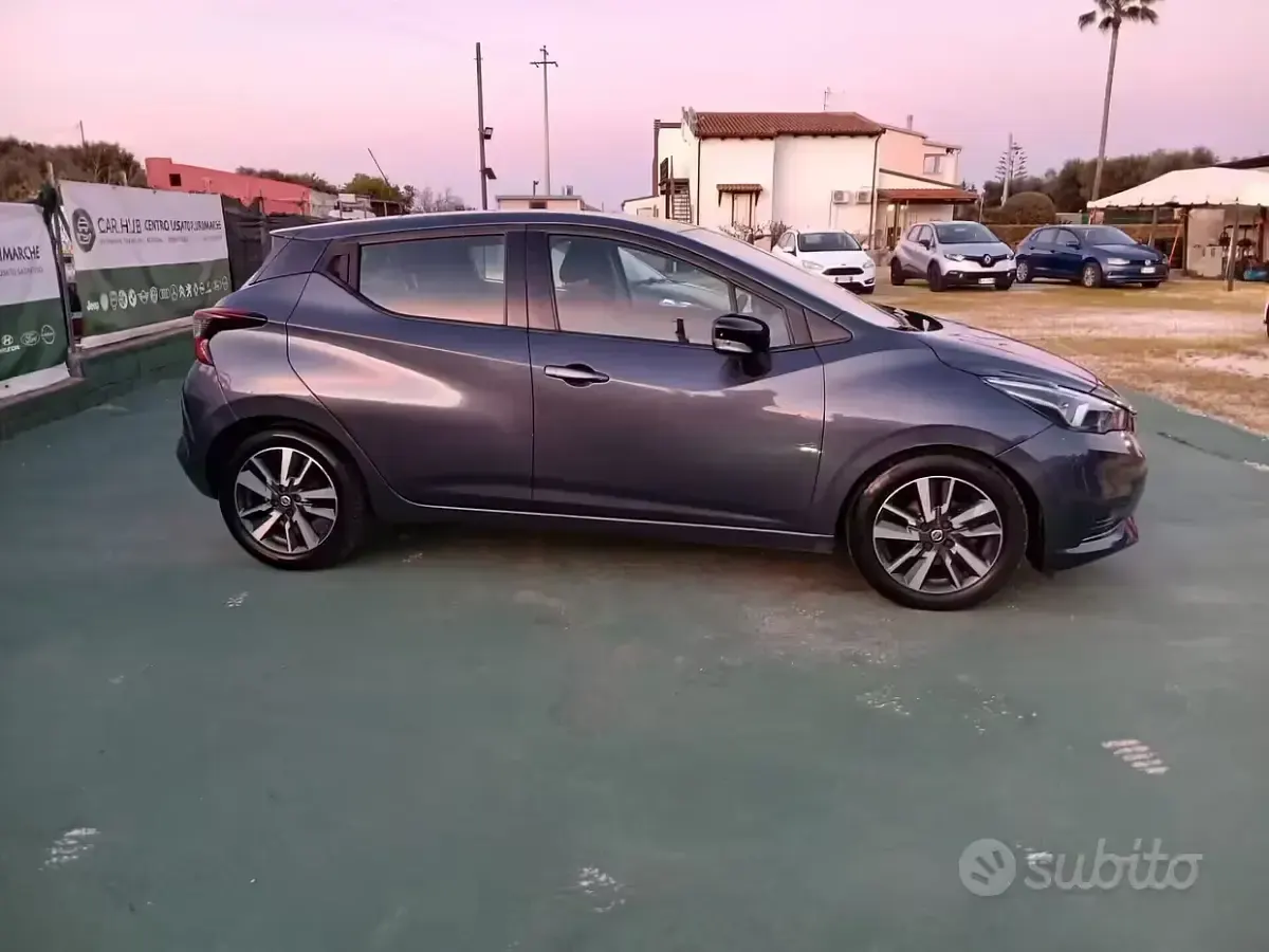 Usata Nissan Micra Acenta 90 CV (66 kW) 2019 Grigio Utilitaria