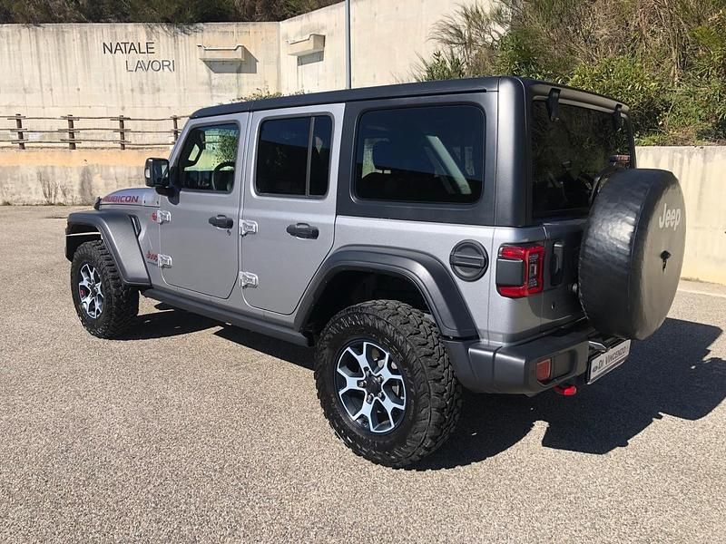 Usata Jeep Wrangler Unlimited Rubicon 200 CV (147 kW) 2020 Grigio SUV