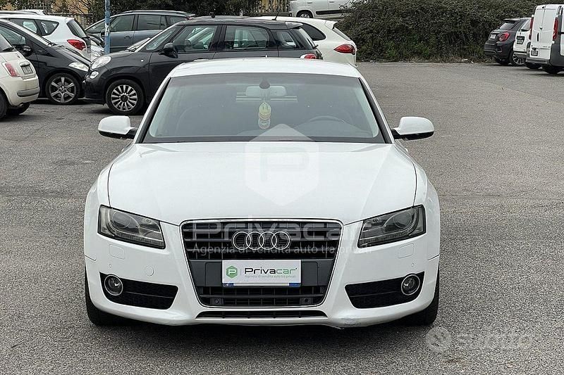 Usata Audi A5 Advanced 190 CV (139 kW) 2011 Bianco Berlina