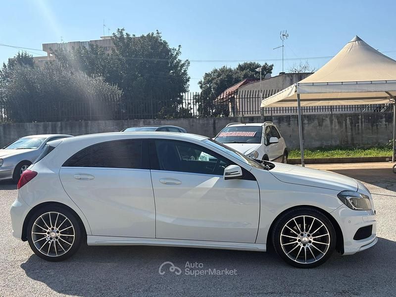 Usata Mercedes A180 Edition 109 CV (80 kW) 2015 Bianco Berlina