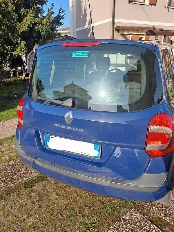Usata Renault Grand Modus 2009 Blu Monovolume