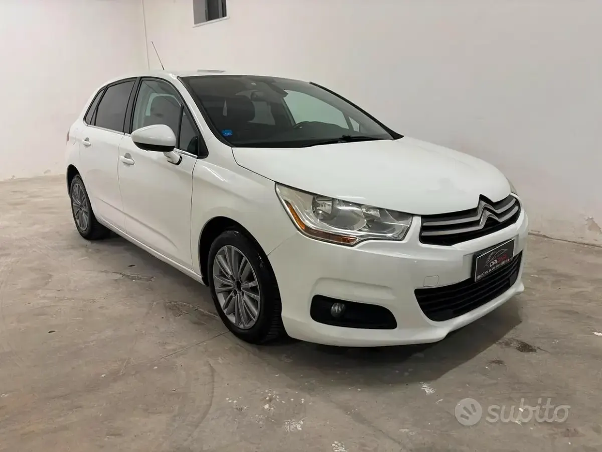 Usata Citroën C4 Exclusive 95 CV (69 kW) 2013 Bianco Berlina