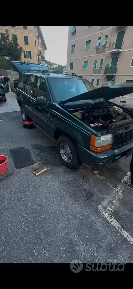 Usata Jeep Grand Cherokee 116 CV (85 kW) 1997 Verde SUV