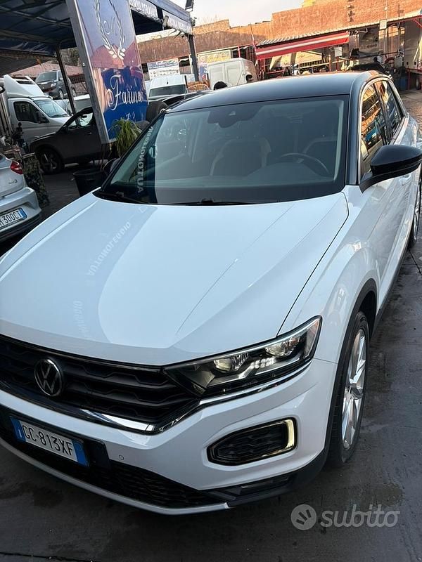 Usata VW T-Roc 150 CV (110 kW) 2020 Bianco SUV