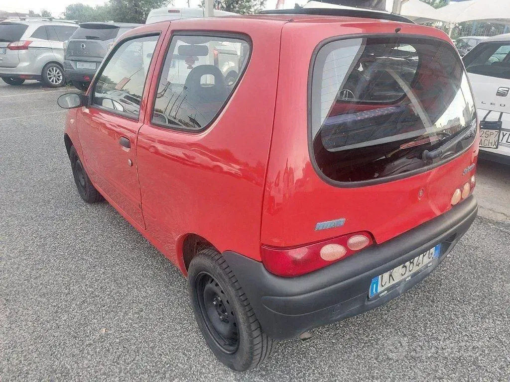 Usata Fiat Seicento 54 CV (39 kW) 2004 Rosso Utilitaria