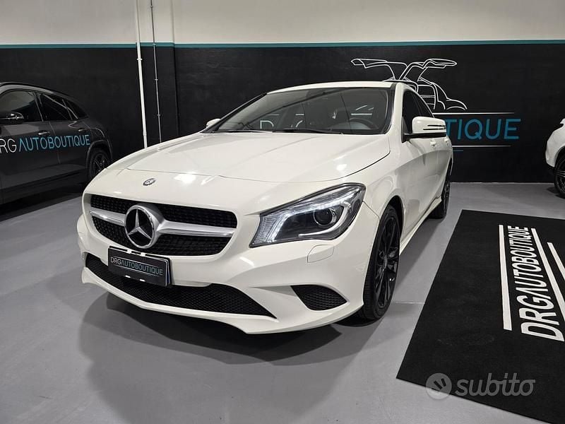 Usata Mercedes CLA200 136 CV (100 kW) 2016 Bianco Berlina