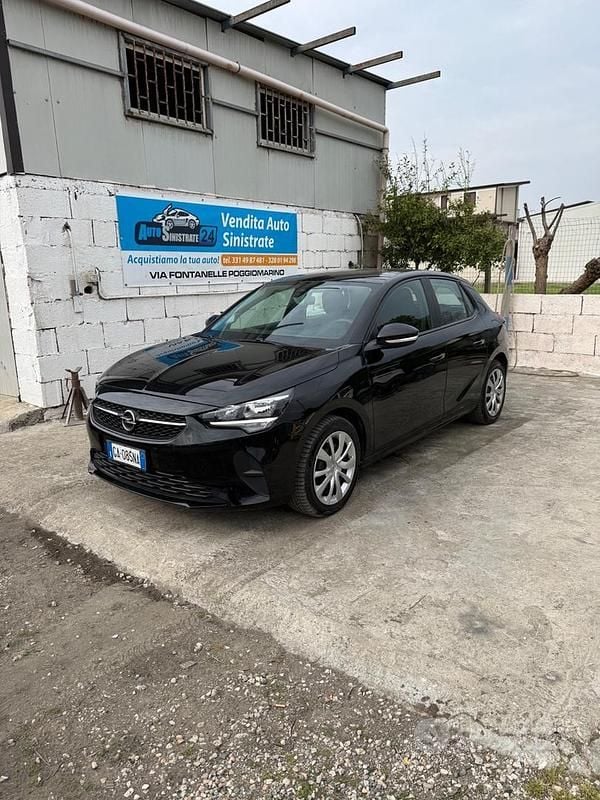 Usata Opel Corsa Elegance 101 CV (74 kW) 2020 Nero Utilitaria