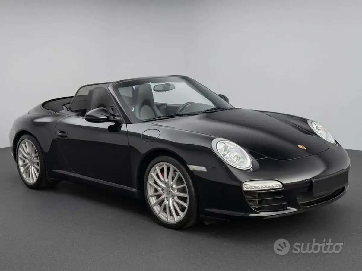 Usata Porsche 911 Carrera S Cabriolet 385 CV (283 kW) 2010 Nero Cabrio