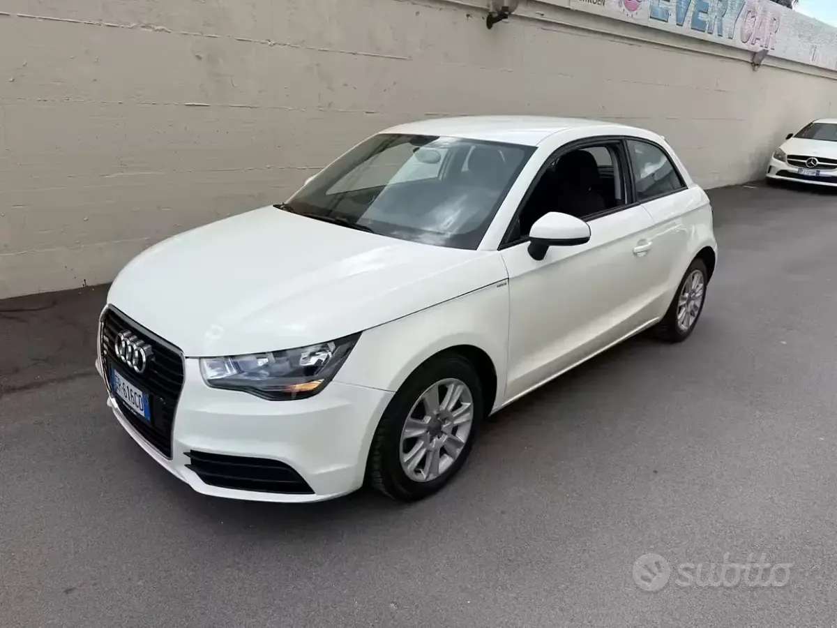 Usata Audi A1 86 CV (63 kW) 2013 Bianco Utilitaria
