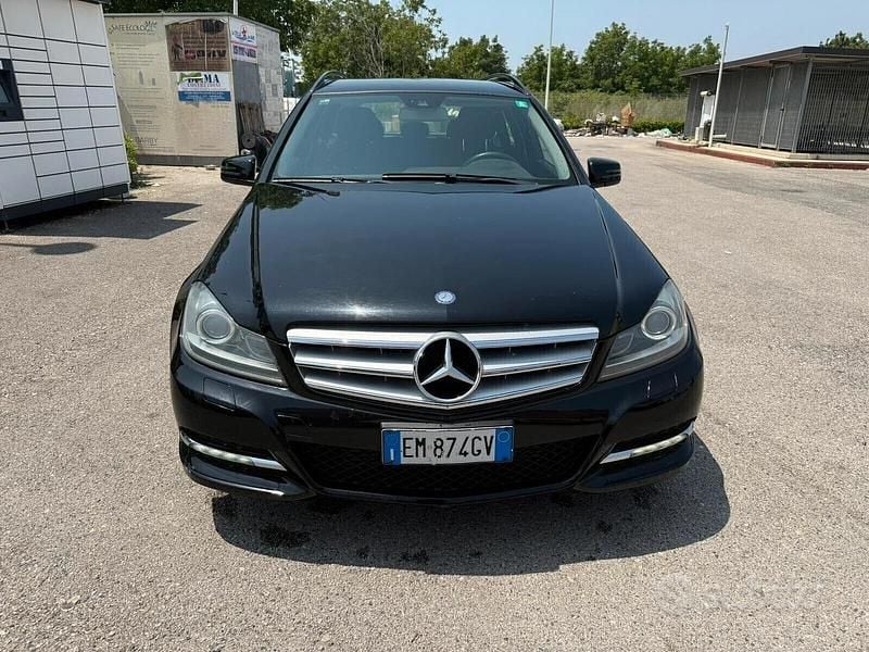 Nero Usata 2012 Mercedes C200 Executive Station wagon | 5299 € (Ottimo prezzo) - Immagine 1/4