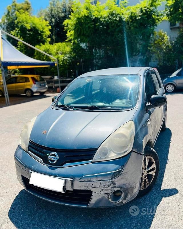 Usata Nissan Note Visia 88 CV (64 kW) 2009 Bianco Utilitaria