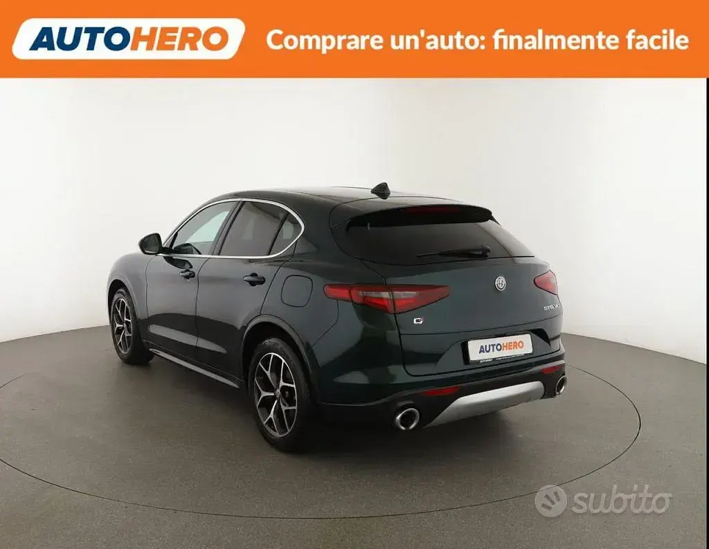 Usata Alfa Romeo Stelvio Ti 210 CV (154 kW) 2020 Verde SUV