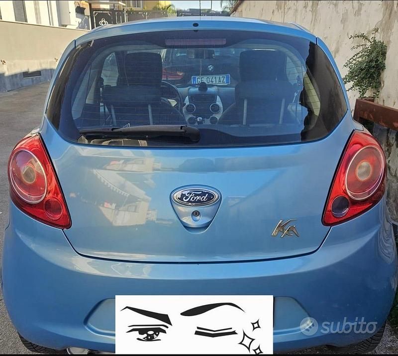 Usata Ford Ka 69 CV (50 kW) 2009 Blu Utilitaria